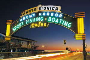 Santa Monica Entrance